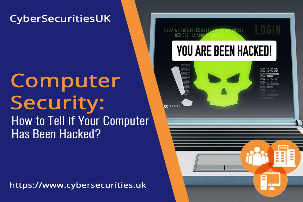 Computer Hacked ; Blog Post Title Graphic : Cyber Security & CyberEssentials Certification from CyberSecuritiesUK